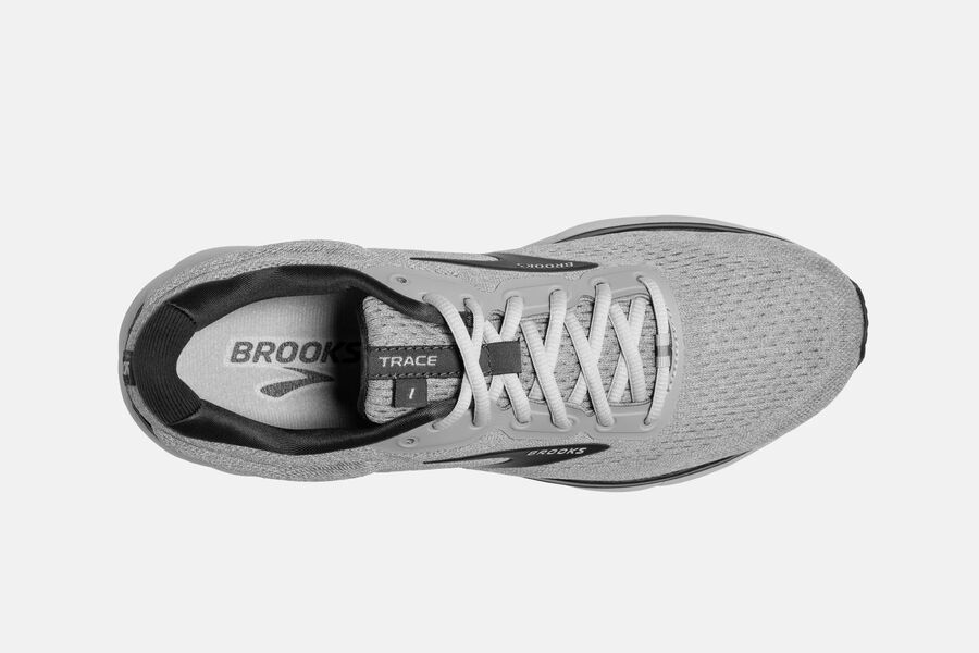 Brooks Trace Road Running Shoes - Mens - Grey - KL2593846